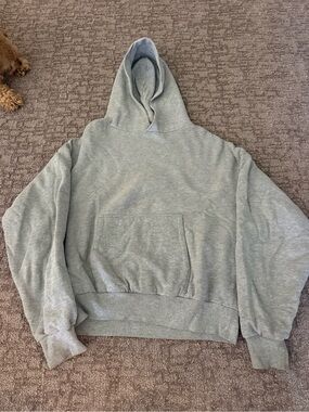 MNML Light Heather Gray Crewneck Hoodie